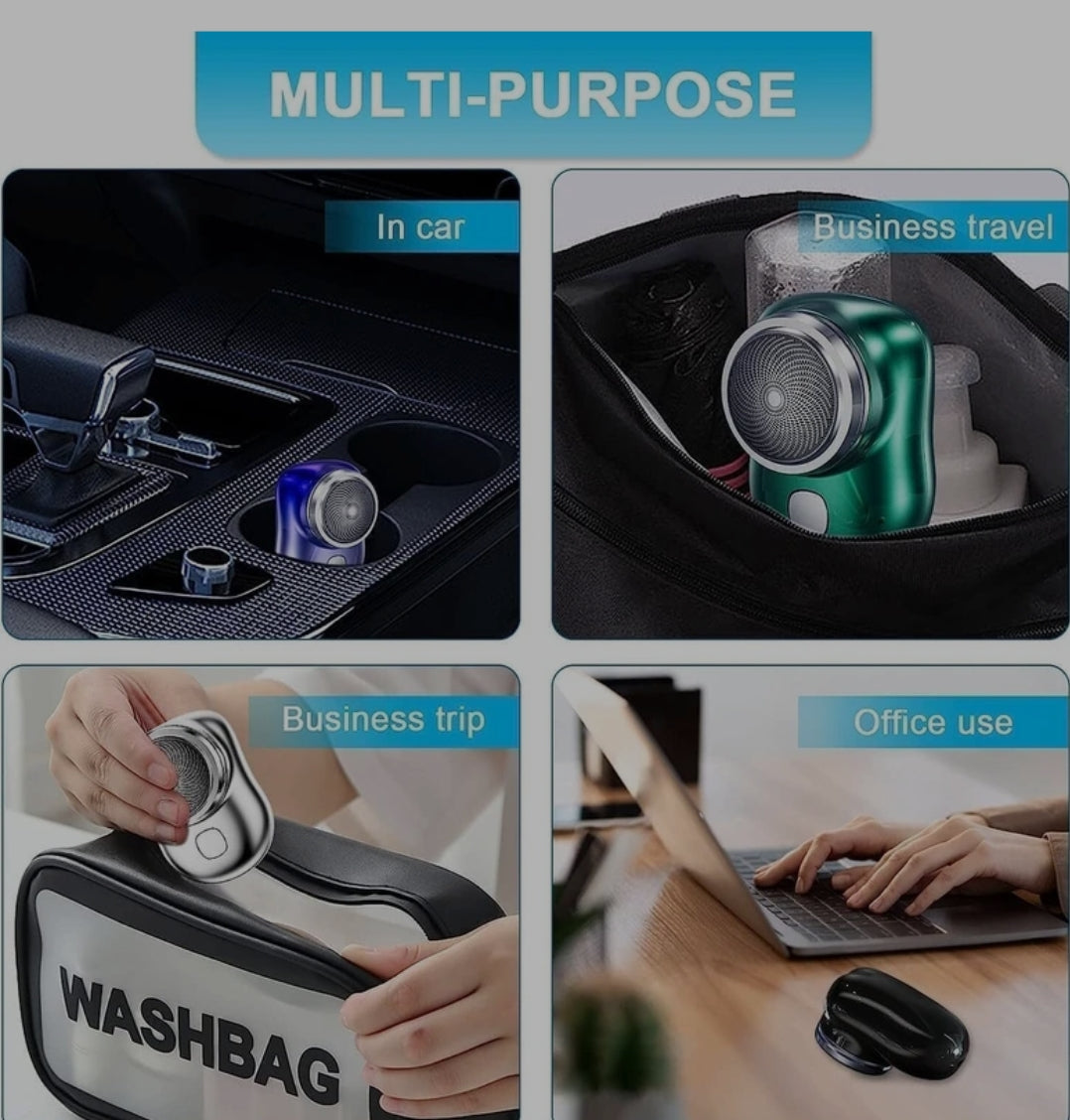 Mini electric shaver for men